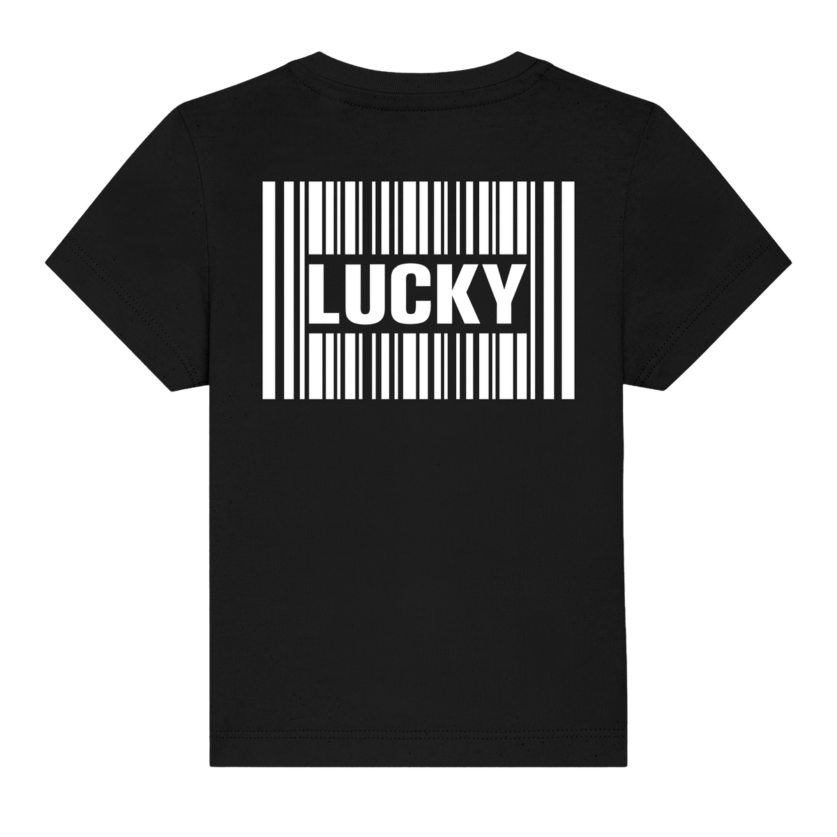Baby Shirt Proud schwarz Rückseite